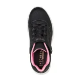 Dívčí rekreační obuv SKECHERS Uno Lite K black rose gold · záber 4