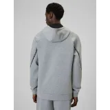 Pánská mikina s kapucí 4F SWEATSHIRT M2238-27M-COLD LIGHT GREY MELANGE · záber 6