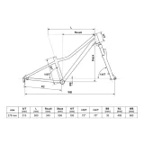 Kellys KITER 50 24" - model 2026 Rose Blush - 11" (120-140 cm) · záber 5