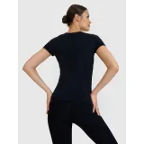 Dámské tréninkové tričko s krátkým rukávem 4F TSHIRT FNK F1270-20S-DEEP BLACK · záber 3