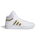 Dámská rekreační obuv ADIDAS Hoops 3.0 Mid cloud white cloud white grey two · záber 1