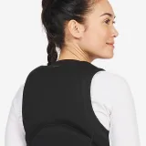 DECATHLON Dámska pomocná plávacia vesta dlhá 500 50N čierna M · záber 2