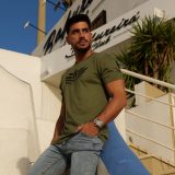 Pánske športové tričko Iron Aesthetics Break, zelené · záber 2