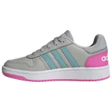 Dětská rekreační obuv ADIDAS Hoops 2.0 core grey two mint ton screaming pink · záber 3