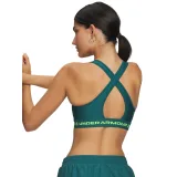 Dámska tréningová športová podprsenka UNDER ARMOUR Crossback Mid Bra-GRN · záber 3
