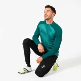 KIPSTA Futbalové brankárske nohavice s chráničmi F500 čierne XS · záber 2