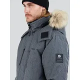 Pánská bunda FUNDANGO Spirit Parka Jacket-745-grey heather · záber 2