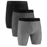 Pánske boxerky UNDER ARMOUR 3 PACK-UA PERFORMANCE TECH - SOLID 9 inch-GRY · záber 1