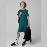 Chlapecké sportovní rychleschnoucí tričko - tyrkysové · záber 1