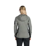 Dámská turistická mikina se zipem NORTHFINDER MARCELLA-807lightgreenblack · záber 3