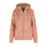 Dámska zateplená mikina so zipsom VOLCANO B-DAFNE-101-BEIGE · záber 4