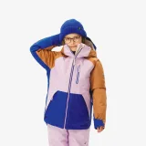 WEDZE Detská snowboardová bunda SNB500 Ziprotec na 6 až 10 r. trojfarebná 10 rokov · záber 1