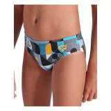 Chlapecké plavecké plavky ARENA BOYS WALLPAPER BRIEFS-BLACK MULTI · záber 2