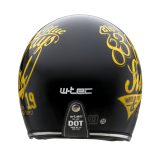 Moto prilba W-TEC Café Racer - Veľkosť: 53-54, XS | Farba: 3Ways Surf · záber 3