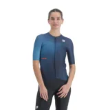 Dámský cyklistický dres s krátkým rukávem SPORTFUL Light pro w jersey, shaded galaxy blue · záber 1