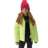 Dívčí lyžařská bunda 4F JUNIOR TECHNICAL JACKET-JAW23TTJAF293-72N-LEMON NEON · záber 1