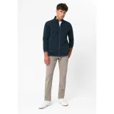 Pánska mikina so zipsom VOLCANO B-LED-600-NAVY · záber 4
