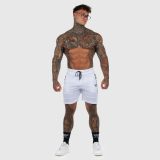 Sportovní šortky Iron Aesthetics Lightning, bílé · záber 4