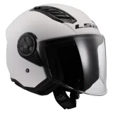 LS2 OF616 Airflow II Solid Gloss White 3XL (65-66) · záber 2