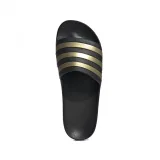 Dámské pantofle (plážová obuv) ADIDAS Adilette Aqua W core black gold metallic core black · záber 4