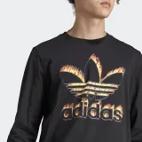 Pánské tričko s dlouhým rukávem ADIDAS ORIGINALS TS FIRE LS TEE-IL5196-black · záber 5