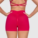 Športové kraťasy Iron Aesthetics Shape, červené · záber 5