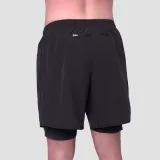GymBeam 2in1 Shorts Essence Black - Velikost: XL | Barva: Čierna | Hmotnost: 0,2854 kg | Balení: 75 · záber 5