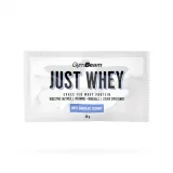 GymBeam Just Whey biela čokoláda kokos · záber 1