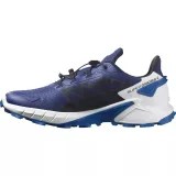 Pánská běžecká trailová obuv SALOMON Supercross 4 M blue print black lapis blue · záber 2