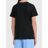 Dívčí tričko s krátkým rukávem 4F JUNIOR TSHIRT F2938-20S-DEEP BLACK · záber 3