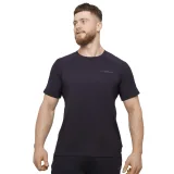 GymBeam Triko Agile Onyx - Velikost: XL | Barva: Čierna | Hmotnost: 0,18 kg | Balení: 40 · záber 5