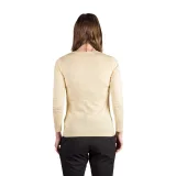 Dámské turistické tričko s dlouhým rukávem NORTHFINDER HAILIE-529creamwhite · záber 5