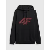Pánska mikina s kapucňou 4F SWEATSHIRT M2548-020S-DEEP BLACK · záber 4