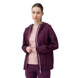 Dámská turistická bunda 4F JACKET F025-53S-DARK PINK · záber 2