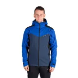 Pánská turistická softshellová bunda NORTHFINDER AURELIAN-282blueblack · záber 1