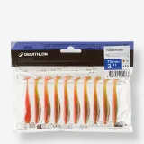 CAPERLAN Mäkká umelá nástraha Yubari Fat shad s atraktantom Orange 15 cm - 6" · záber 2