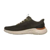 Pánska rekreačná obuv SKECHERS Garner Bungee Lace Slip-Ins M olive · záber 3