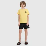 Chlapecké plážové šortky typu boardshorts - černé · záber 1
