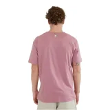 Pánské tričko s krátkým rukávem FUNDANGO Talmer Pocket T-shirt-345-raspberry · záber 2