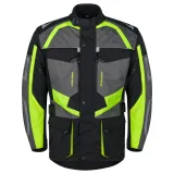 Pánska moto bunda W-TEC Burdys Evo Farba čierno-šedá, · záber 2