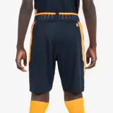 KIPSTA Detské futbalové šortky CLR modro-oranžové 5-6 r (113-122 cm) · záber 2