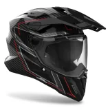 AIROH Commander 2 Carbon Stylish lesklá 3XL (64) - Veľkosť: 3, 64, 3XL · záber 2