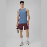 Pánské rychleschnoucí tréninkové šortky - burgundské · záber 1
