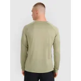 Pánské běžecké tričko s dlouhým rukávem 4F LONGSLEEVE FNK M413-WAW25TFLOM413-44S-OLIVE · záber 4