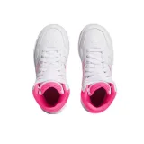 Dívčí rekreační obuv ADIDAS Hoops 3.0 Mid K cloud white orchid fusion lucid pink · záber 4