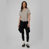 T-shirt relaxed s potiskem dámský - krémový · záber 2