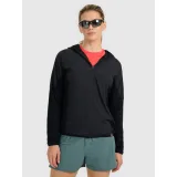 Dámská běžecká bunda 4F SWEATSHIRT FNK F584-WAW25TFSWF584-20S-DEEP BLACK · záber 2