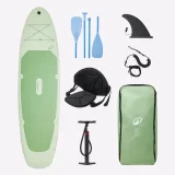 DECATHLON Paddleboard SET a kajak 2 v 1 100 do 130 kg zelený bez · záber 1