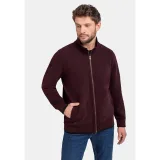 Pánska mikina so zipsom VOLCANO B-LED-403-BURGUNDY · záber 2