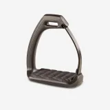 FOUGANZA Jazdecké strmene 500 Jumping pre deti i dospelých čierne 12 cm · záber 1